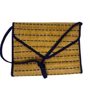 Wicker Handmade Shoulder Clutch Crossbody Casual